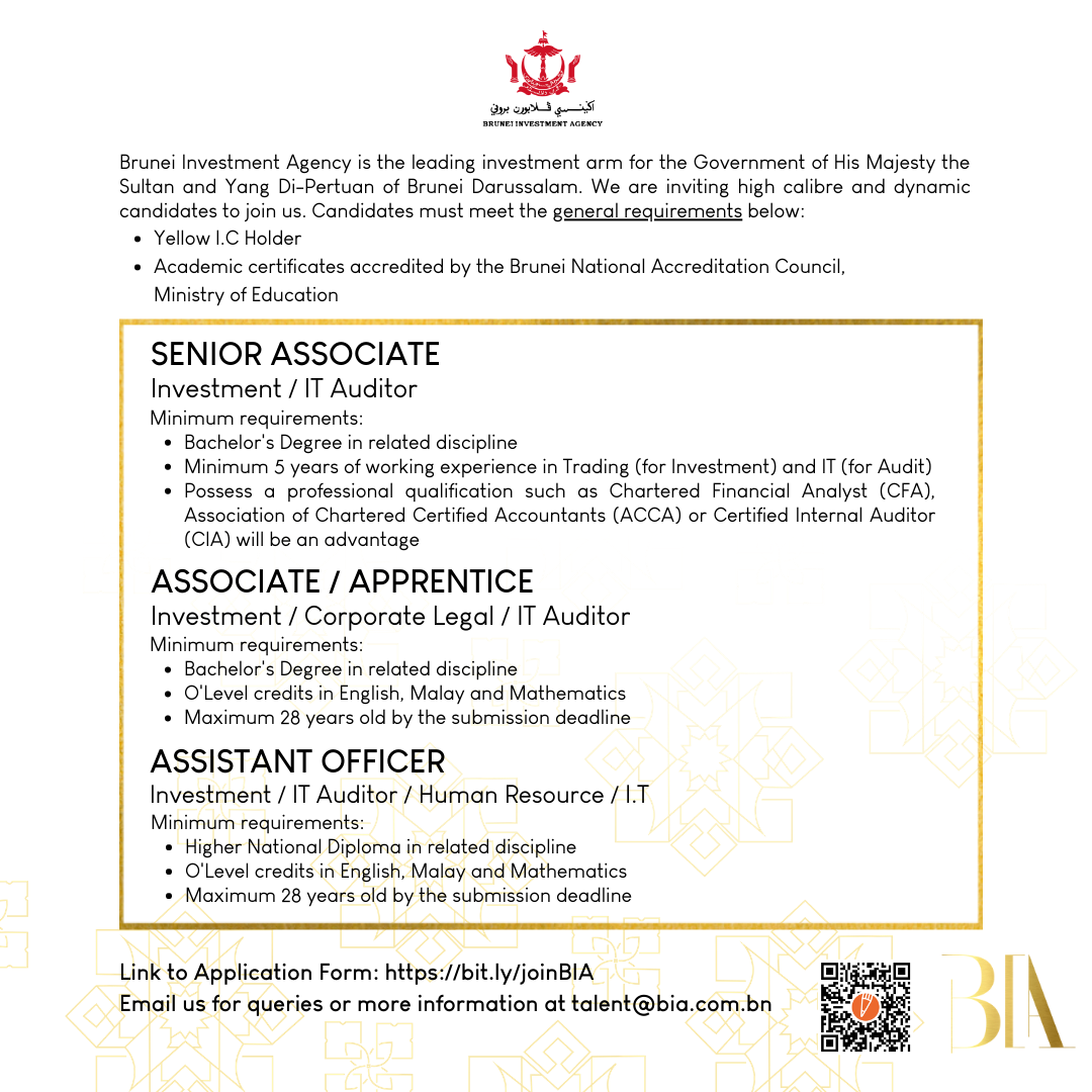 44+ Job Vacancy Brunei Gif