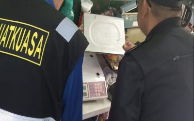 Joint Operation on Weights and Measures Machines and Price Control Act in Temburong District