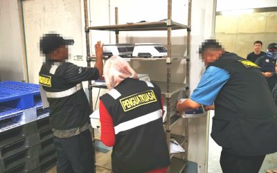 Joint Operation on Weights and Measures at Muara Fish Landing Complex