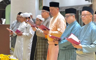 Majlis Persembahan Dikir Syarafil Anam Sempena Sambutan Maulud Nabi Muhammad Sallallahu Alaihi Wasallam bagi Kementerian Kewangan serta Jabatan-Jabatan Di Dalamnya Tahun 1448/2026